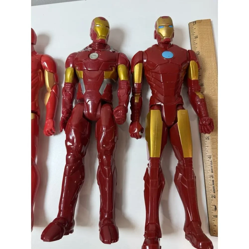 Marvel Iron Man Titan Hero 12” Action Figure Lot of 4 Hasbro Armor Variants